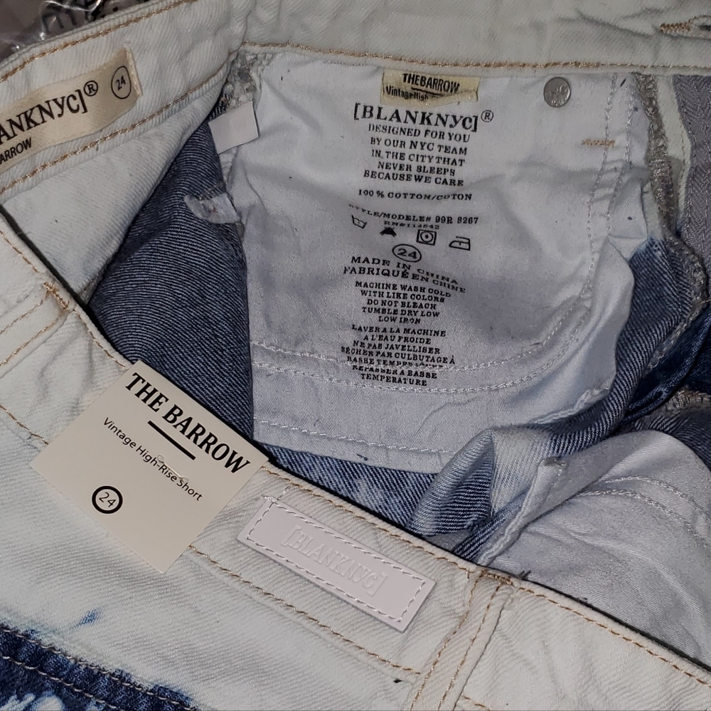 💥SALE💥Blank NYC Barrow Denim Shorts - Picture 6 of 7
